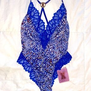 Savage X Fenty Savage Not Sorry Lace Teddy Small